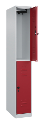 C+P Dubbeldekse locker Classic Plus, vakbreedte 300 mm