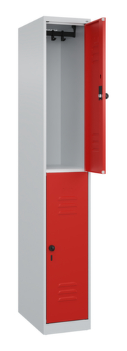 C+P Dubbeldekse locker Classic Plus, vakbreedte 300 mm