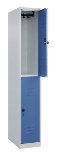 C+P Dubbeldekse locker Classic Plus, vakbreedte 300 mm