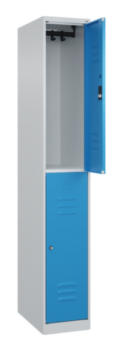 C+P Dubbeldekse locker Classic Plus, vakbreedte 300 mm