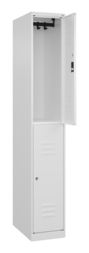 C+P Dubbeldekse locker Classic Plus, vakbreedte 300 mm