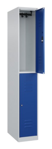 C+P Dubbeldekse locker Classic Plus, vakbreedte 300 mm