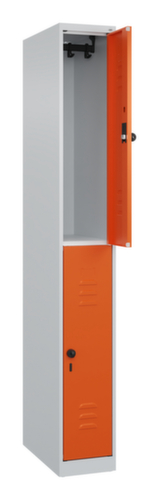 C+P Dubbeldekse locker Classic Plus, vakbreedte 250 mm