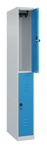 C+P Dubbeldekse locker Classic Plus, vakbreedte 250 mm