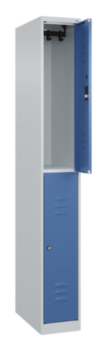 C+P Dubbeldekse locker Classic Plus, vakbreedte 250 mm