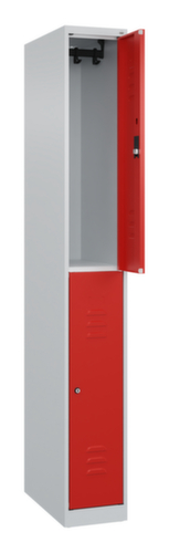 C+P Dubbeldekse locker Classic Plus, vakbreedte 250 mm