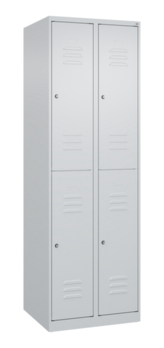 C+P Dubbeldekse locker Classic Plus, vakbreedte 300 mm