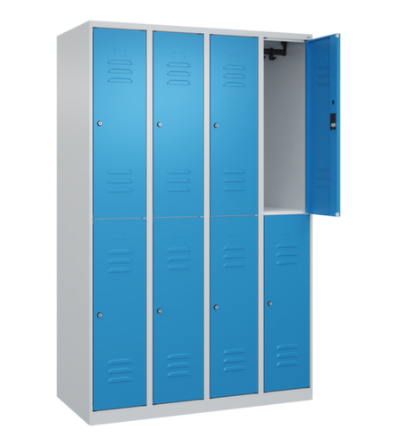 C+P Dubbeldekse locker Classic Plus, vakbreedte 300 mm