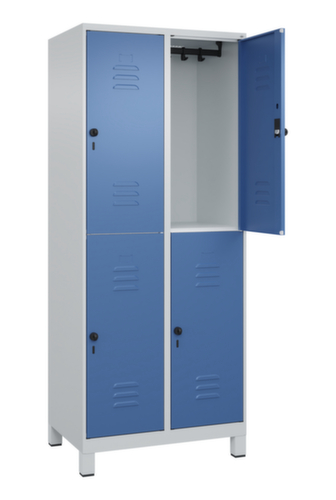 C+P Dubbeldekse locker Classic Plus, vakbreedte 400 mm