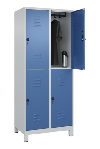 C+P Dubbeldekse locker Classic Plus, vakbreedte 400 mm