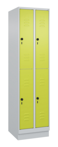 C+P Dubbeldekse locker Classic Plus, vakbreedte 250 mm