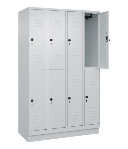 C+P Dubbeldekse locker Classic Plus, vakbreedte 300 mm