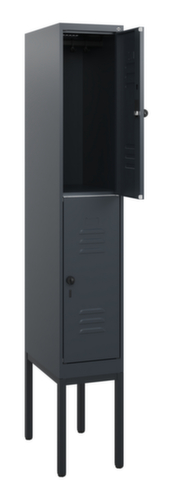 C+P Dubbeldekse locker Classic Plus, vakbreedte 300 mm