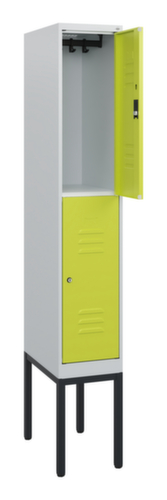 C+P Dubbeldekse locker Classic Plus, vakbreedte 300 mm