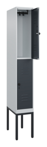 C+P Dubbeldekse locker Classic Plus, vakbreedte 300 mm