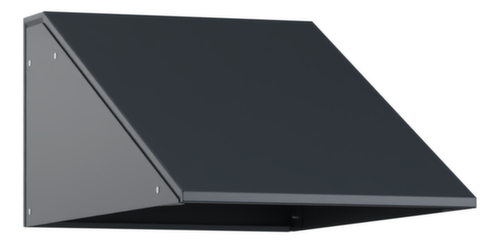 Schuin opzetdak voor garderobekast