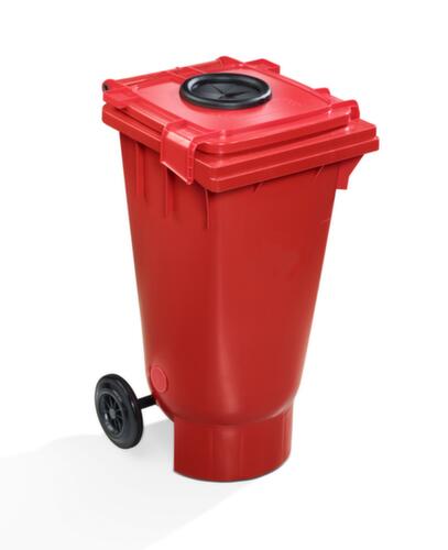 UN-afvalverzamelaar met deksel met inworpopening