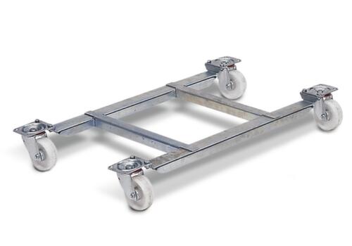 onderstel met zwenkwielen SB 400 voor zoutbak