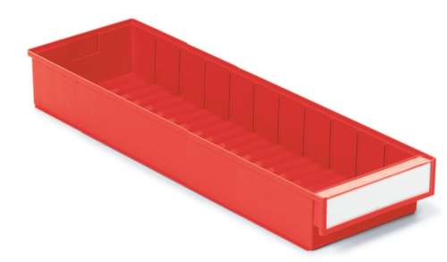Treston Stevige stellingbak, rood, diepte 600 mm