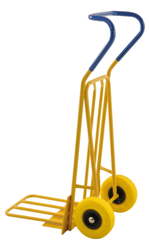Kongamek Zakkensteekwagen met schep, draagvermogen 250 kg, Polyurethaan banden