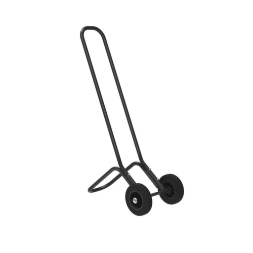 Kongamek stoelensteekwagen met verstelbaar draagframe, draagvermogen 75 kg, massief rubber banden