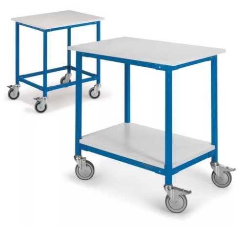 Extra etage voor tafelwagen, lengte x breedte 800 x 800 mm