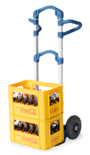 fetra Extra lichte alu-krattensteekwagen Wuppi, draagvermogen 200 kg, lucht banden