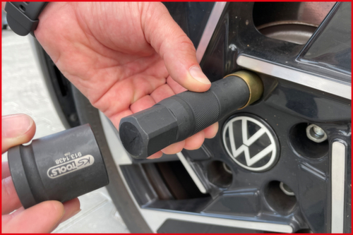 KS Tools Rim lock removal set