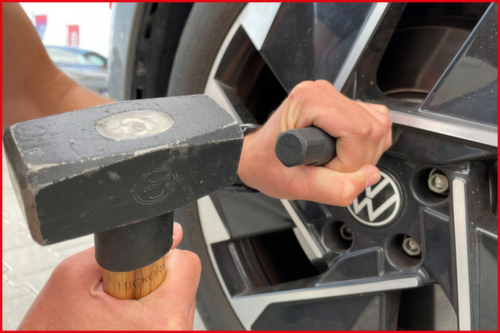 KS Tools Rim lock removal set