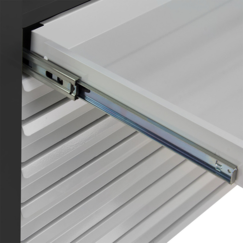 Ladekast MAMMUT, 10 lade(n), RAL7016 antracietgrijs/RAL7035 lichtgrijs