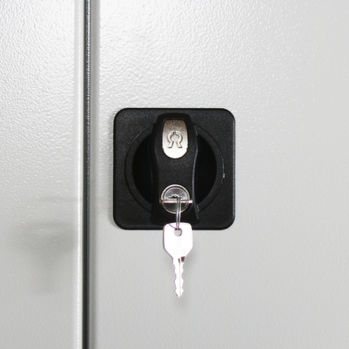 Ladekast, 27 lade(n), RAL7035 lichtgrijs/RAL7035 lichtgrijs