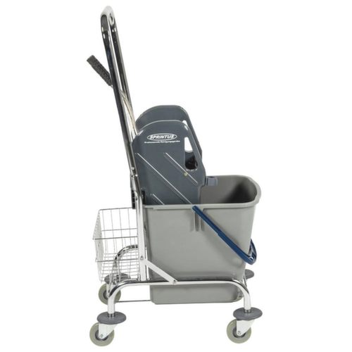 Universele dweilwagenset, 1x27 l emmer in blauw