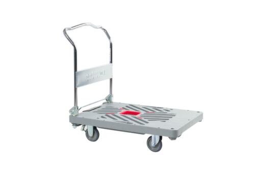 RuXXac Duwbeugelwagen Dandy XL met kunststof laadvlak, draagvermogen 330 kg, laadvlak lengte x breedte 935 x 605 mm