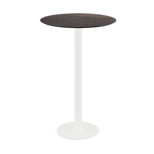 VEBA Statafel Essentials Urban, Ø 700 mm, plaat Riverwashed Wood