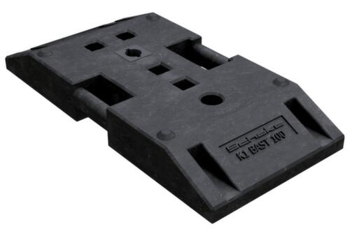 Schake Bodemplaat voor afzethek