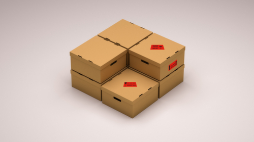 EICHNER Waarschuwingsetiketten "Vorsicht zerbrechlich!"