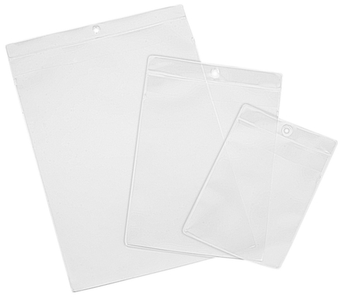 EICHNER Insteekhoes met beschermtas, transparant, DIN A6