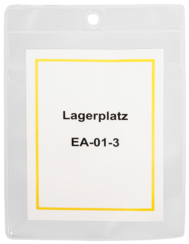 EICHNER Insteekhoes met beschermtas, transparant, DIN A6