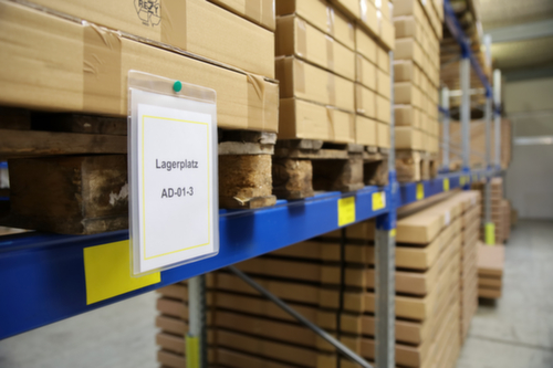 EICHNER Insteekhoes met beschermtas, transparant, DIN A6