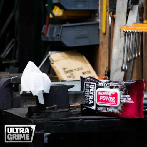 UDOBÄR Reinigingsdoeken Power Scrub, 80 doeken, stof