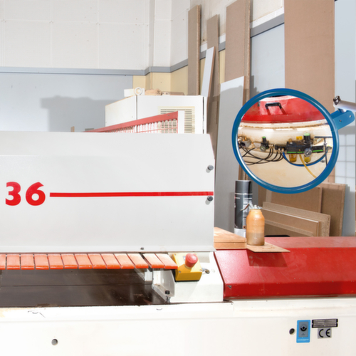 Moravia Inspectiespiegel handmodel VISION, Ø 230 mm