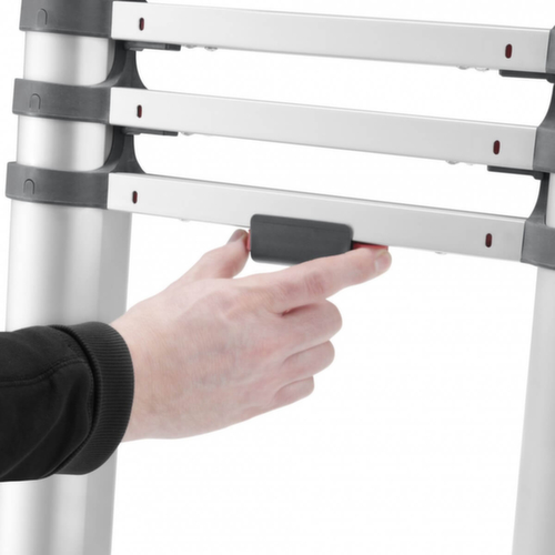 Hailo Telescoop-aanlegladder FlexLine T80 met sporten