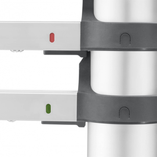 Hailo Telescoop-aanlegladder FlexLine T80 met sporten