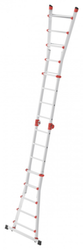 Hailo Multifunctionele reformladder M80, 4 x 5 sporten met profiel