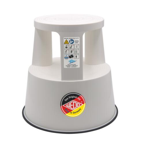 WEDO Verrijdbaar opstapje, kunststof, wit