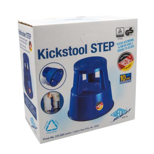 WEDO Verrijdbaar opstapje, kunststof, blauw