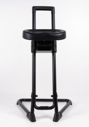 UDOBÄR Draaibare stahulp met terugkeermechanisme, zithoogte 610 - 830 mm