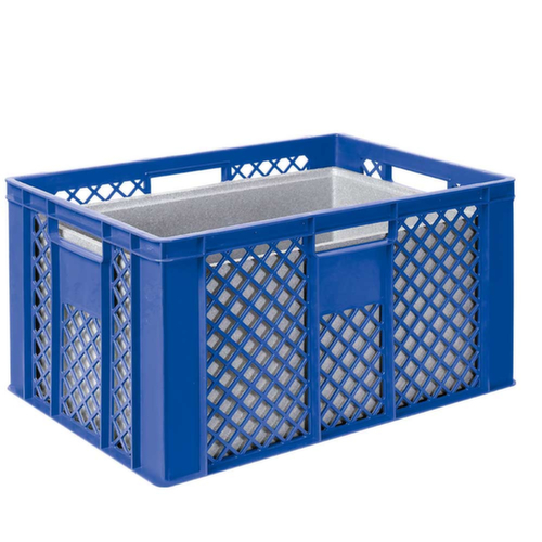 Euronorm-stapelbak met isoleerbox