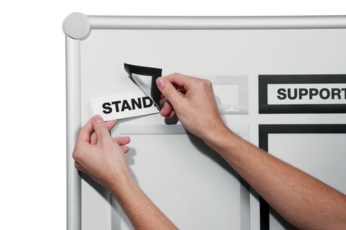 Durable infoframe DURAFRAME® MAGNETIC TOP magnetisch, DIN A4, achterzijde magnetisch