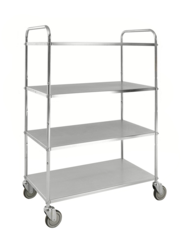 Kongamek Etagewagen, draagvermogen 250 kg, 4 etages